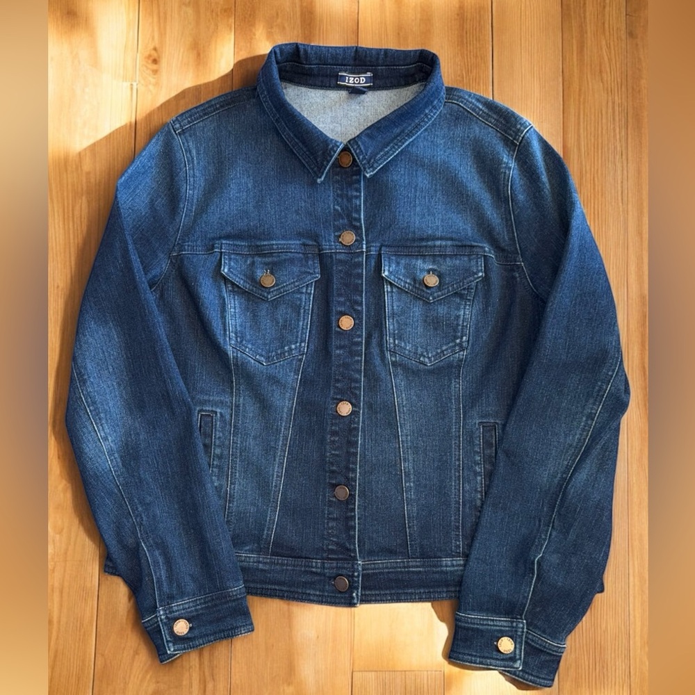 IZOD Denim Blue Women's Jacket